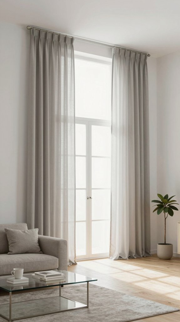 elevate space with curtains