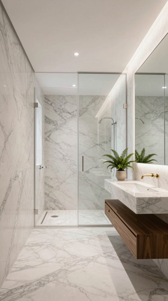 elevated marble bathroom aesthetics