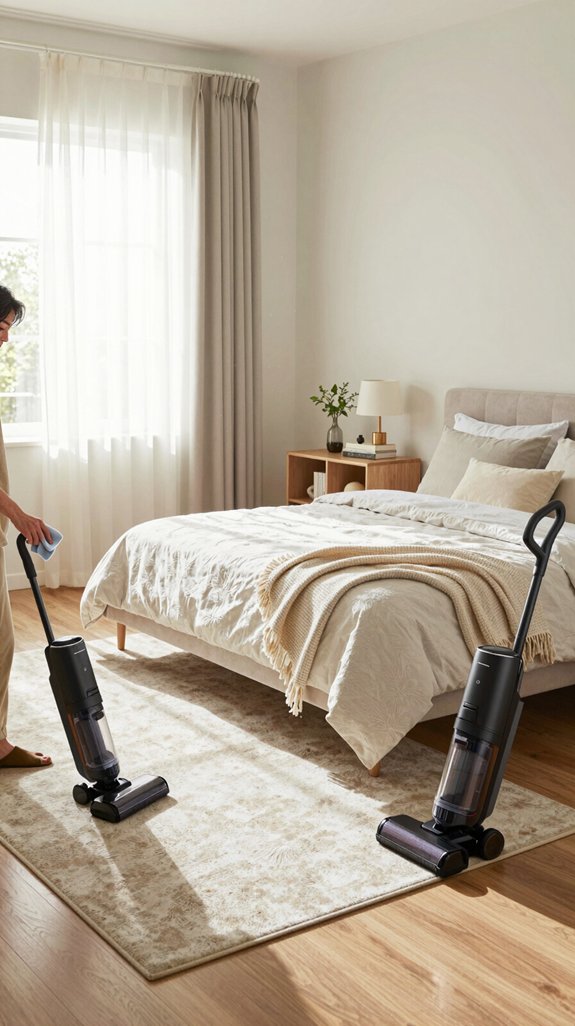 eliminate bedroom dust quickly