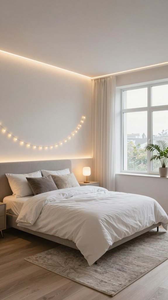 12 Fairy Lights Bedroom Ideas for a Magical Touch 7 enchanting minimalist lighting solutions