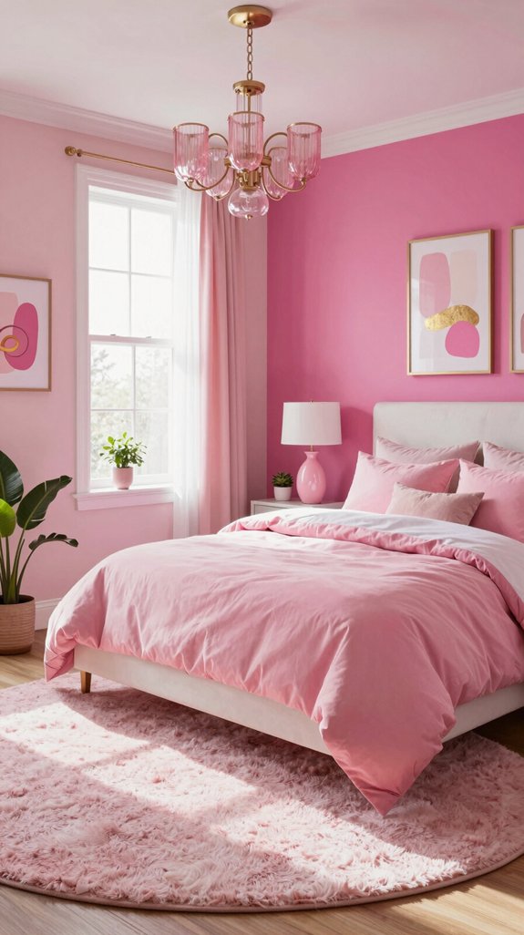 enhancing pink tones beautifully