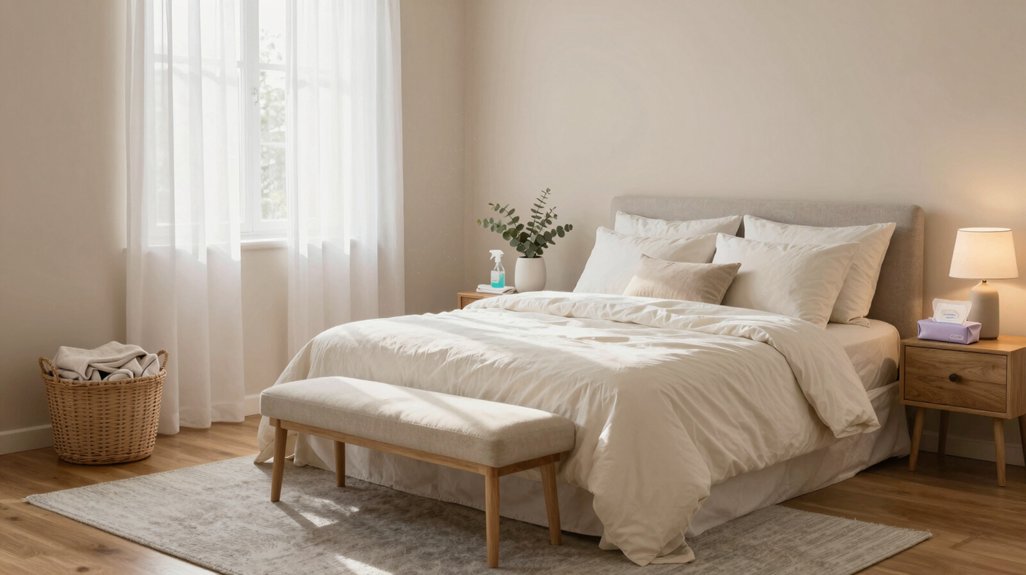 essential bedroom cleaning supplies