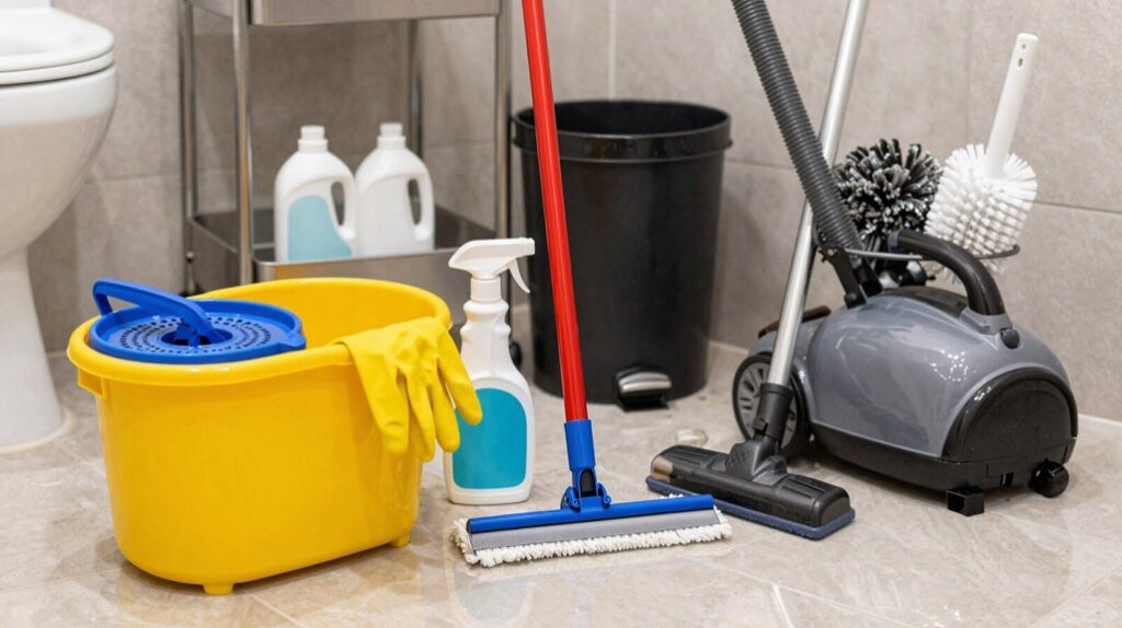 essential cleaning supplies list