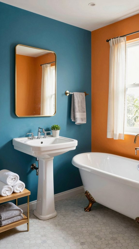 21 Fun Bathroom Ideas That Add Playful Personality 9 eye catching contrast in bathrooms