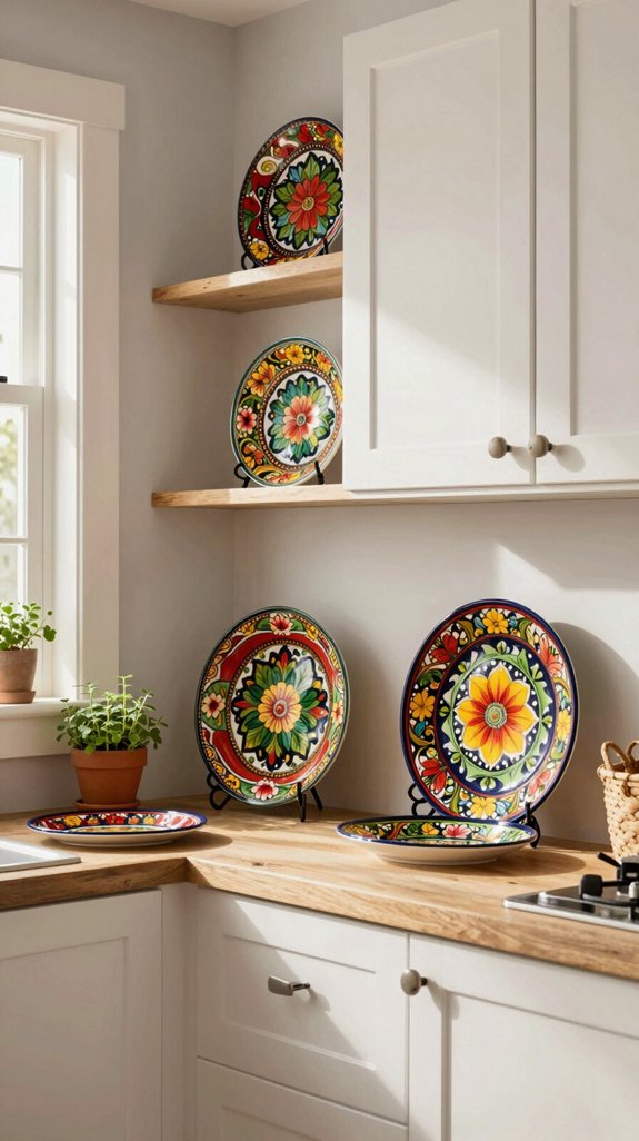 eye catching vintage toleware trays
