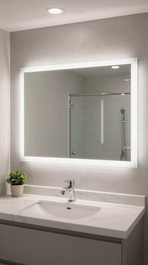 23 Bathroom Mirror and Lighting Ideas for a Brighter Space 20 fog free led bathroom mirrors