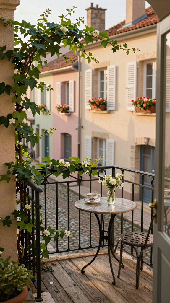 framing views with vines