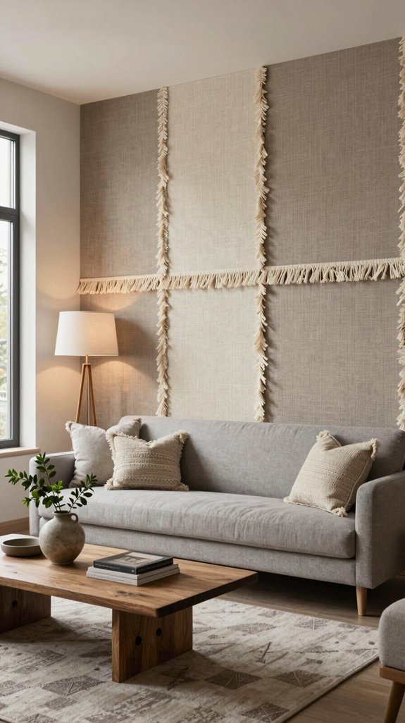 fringed accents for character