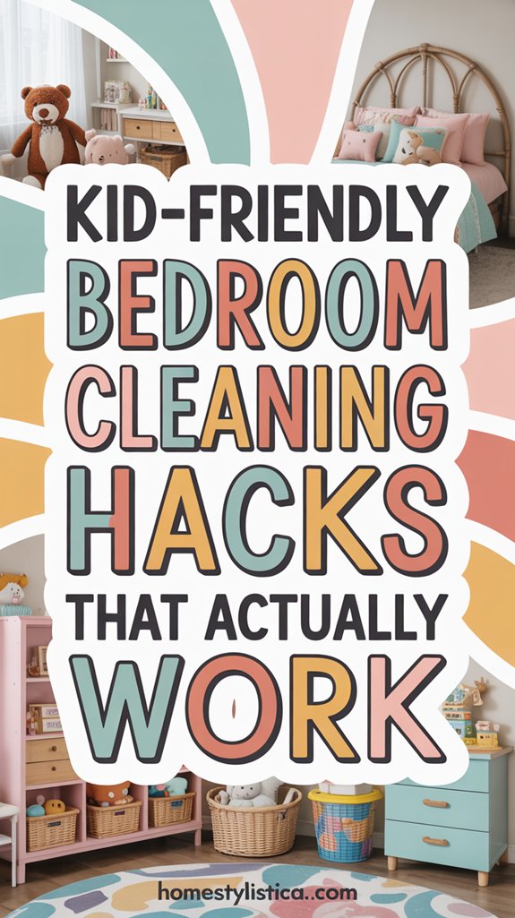Kid-Friendly Bedroom Cleaning Hacks That Actually Work 1 fun bedroom cleaning tips