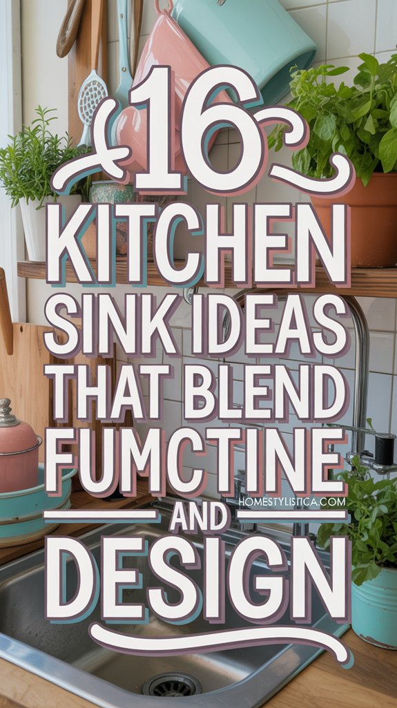 16 Kitchen Sink Ideas That Blend Function and Design - Home Stylistica