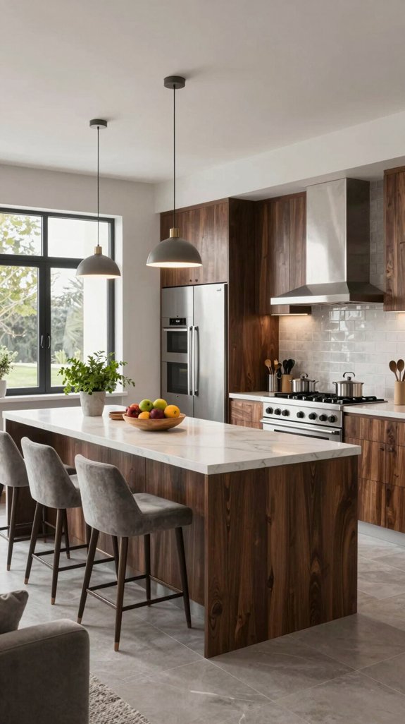17 Kitchen Ideas Modern Luxury Homes Are Using 18 functional cooking and socializing