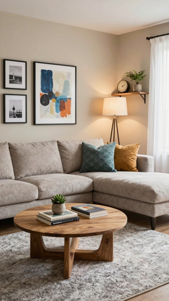 22 Wall Decor Design Ideas for Living Rooms 23 functional inviting living room design