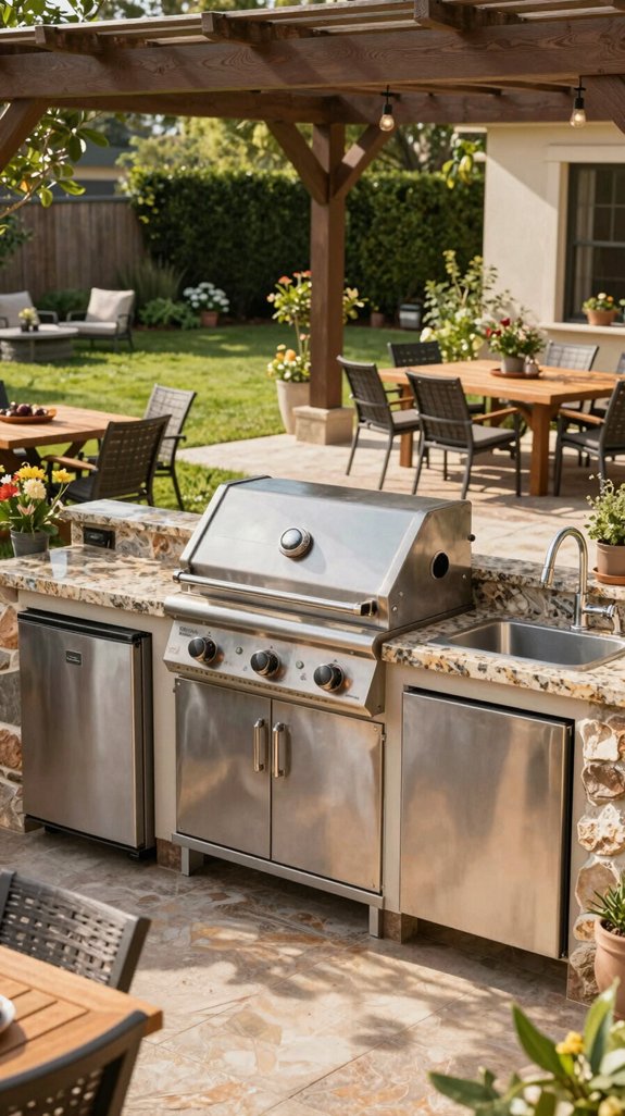 18 Outside Kitchen Ideas for Stylish Outdoor Cooking - Home Stylistica
