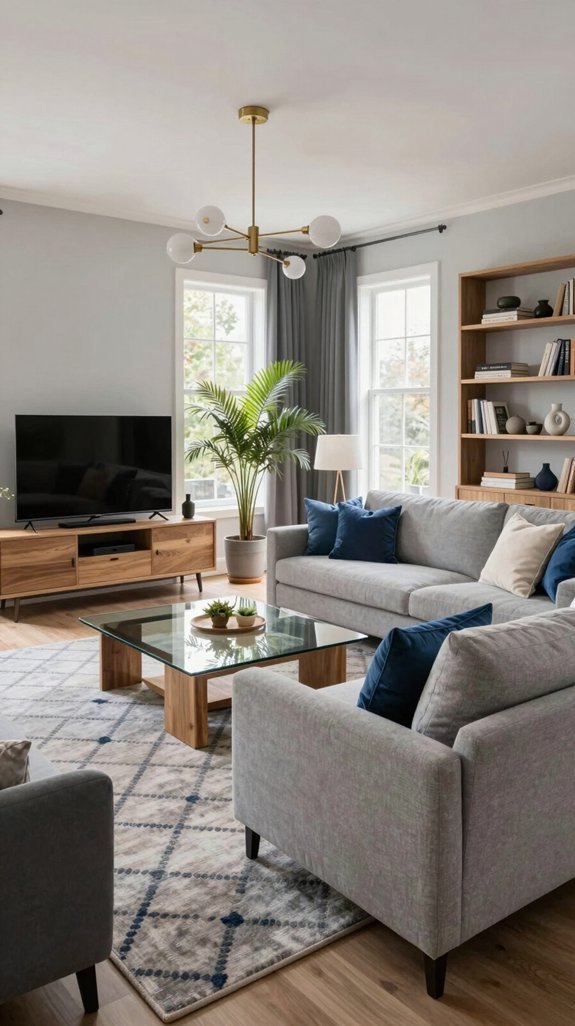 functional stylish living layouts