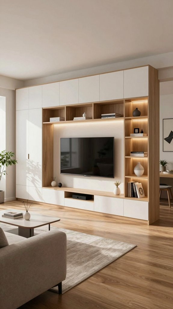 16 LED TV Panel Design Ideas for Living Rooms 8 functional tv wall solutions