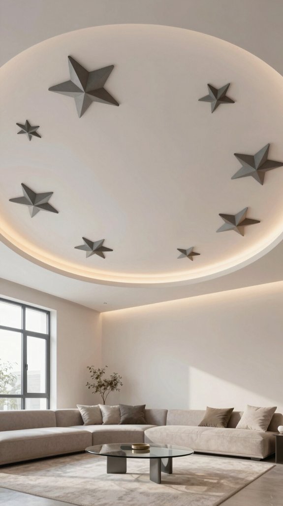 geometric ceiling design inspiration