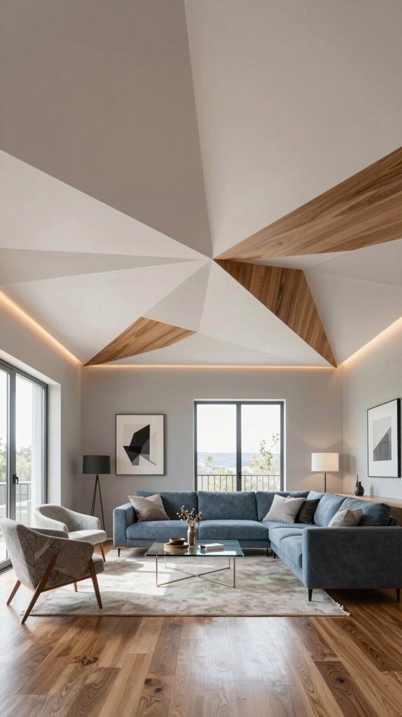 23 Stunning Ceiling Design Ideas for Living Rooms - Home Stylistica