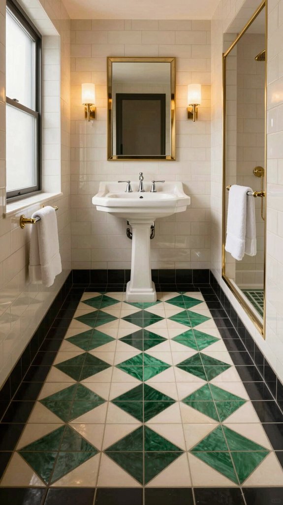 geometric elegance with opulence