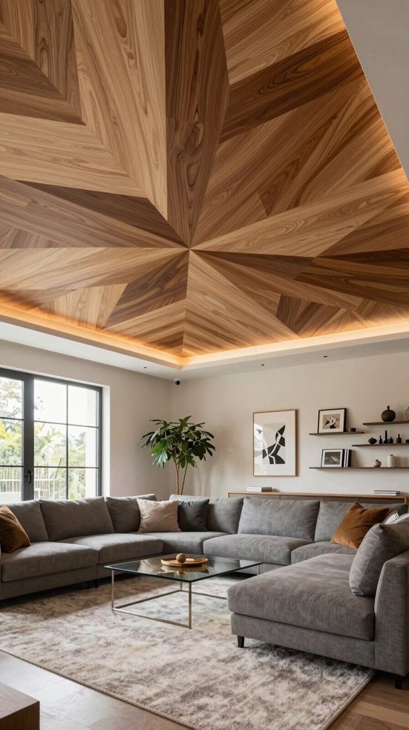 14 Wooden Ceiling Design Ideas for Living Rooms - Home Stylistica