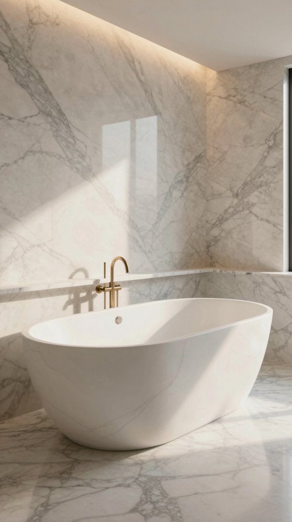handcrafted marble freestanding tubs