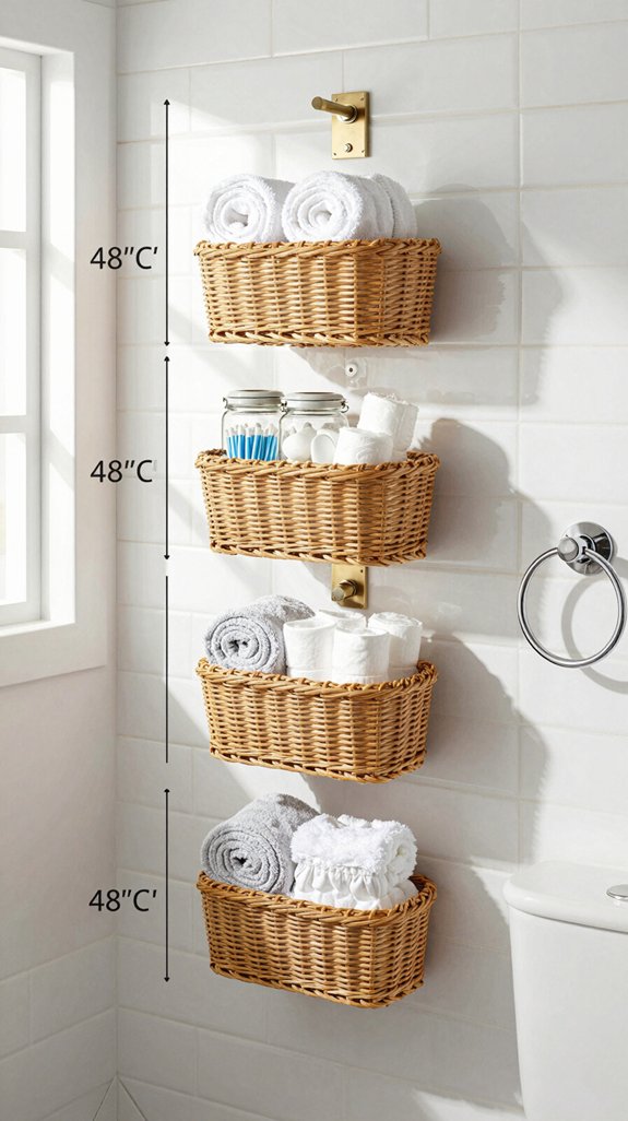 hanging baskets for storage