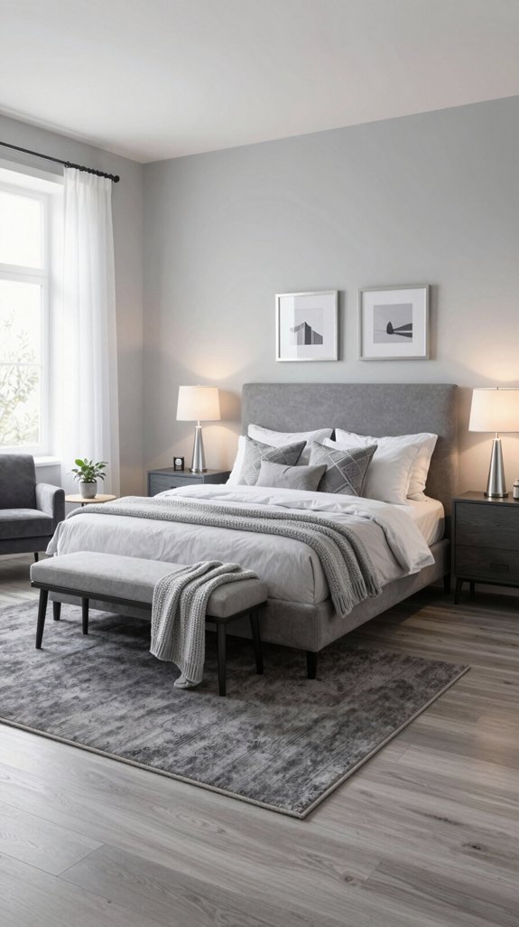 harmonizing grey tone furniture