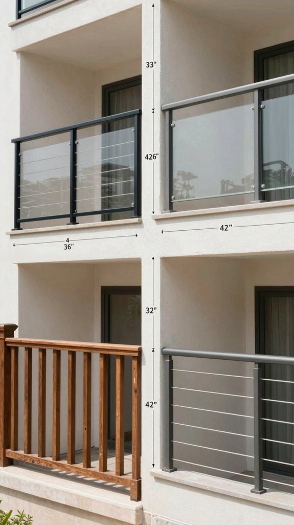 12 Railing Design Balcony Ideas for Safety and Style - Home Stylistica