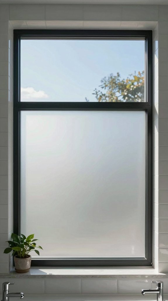15 Bathroom Window Ideas for Privacy and Natural Light 8 hybrid window privacy solution