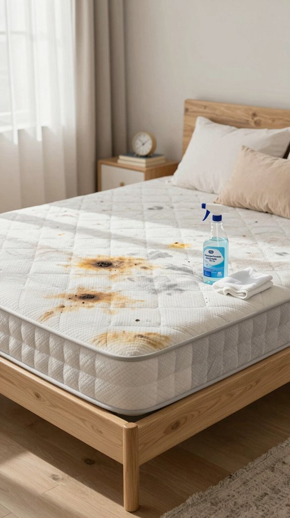 hydrogen peroxide stain treatment