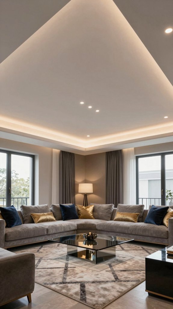 indirect lighting enhances ambiance
