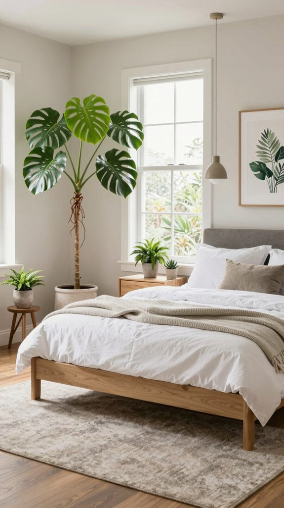 18 Bedroom Design Ideas for Every Style 17 indoor plants enhance tranquility