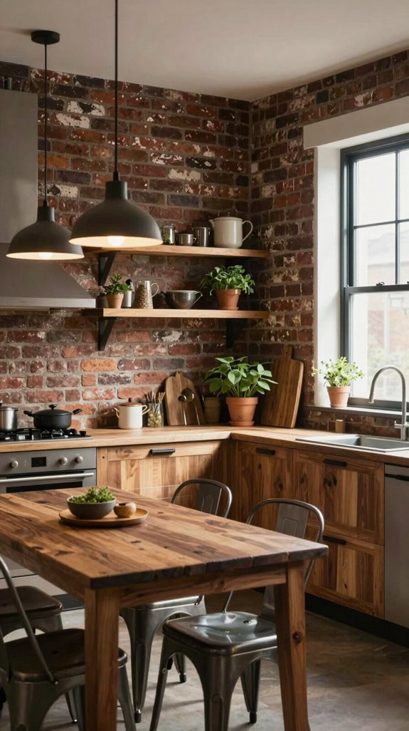 industrial chic with warmth