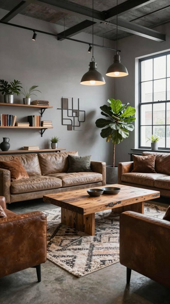 industrial lighting enhances style