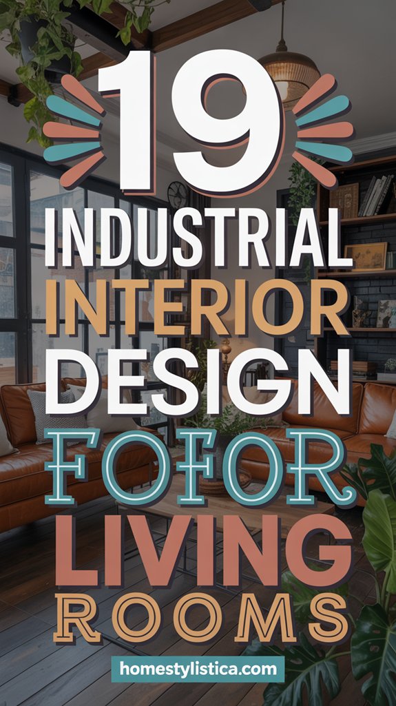 industrial living room designs