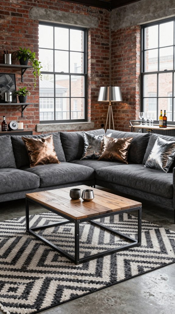 18 Industrial Living Room Design Ideas With Urban Character - Home ...