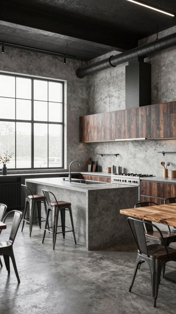 industrial open floor design