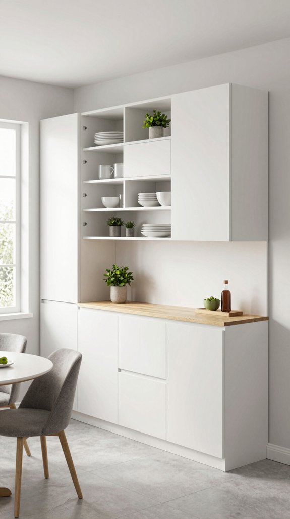 innovative cabinetry for small kitchens