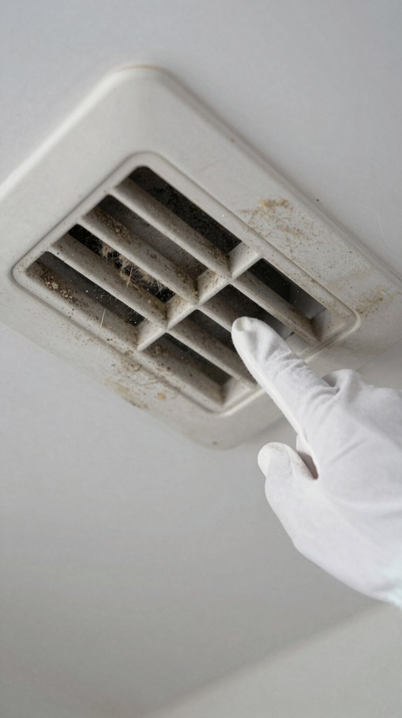 inspect bedroom vents thoroughly
