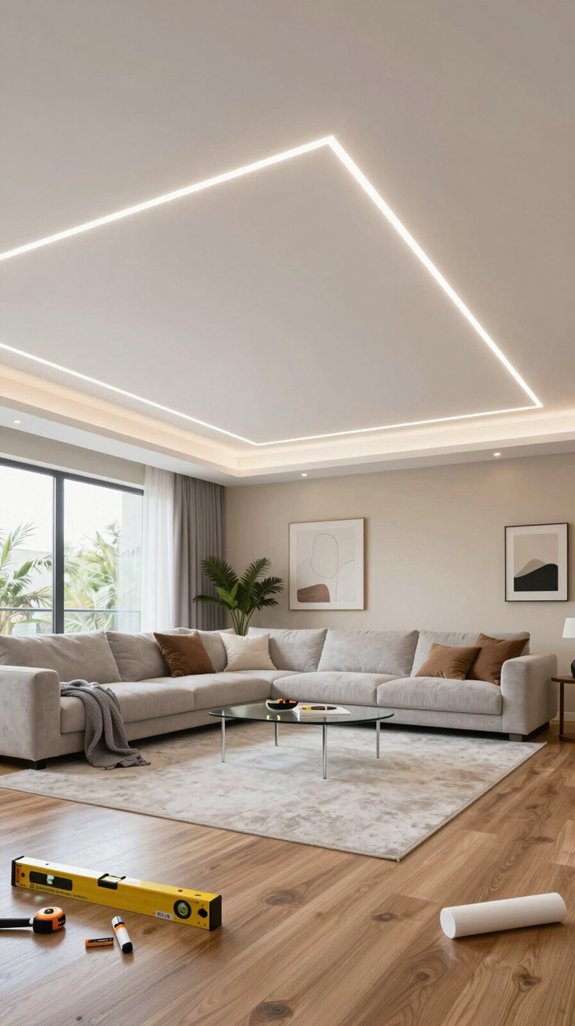 19 Modern POP Ceiling Design Ideas for Living Rooms 11 installation process for pop