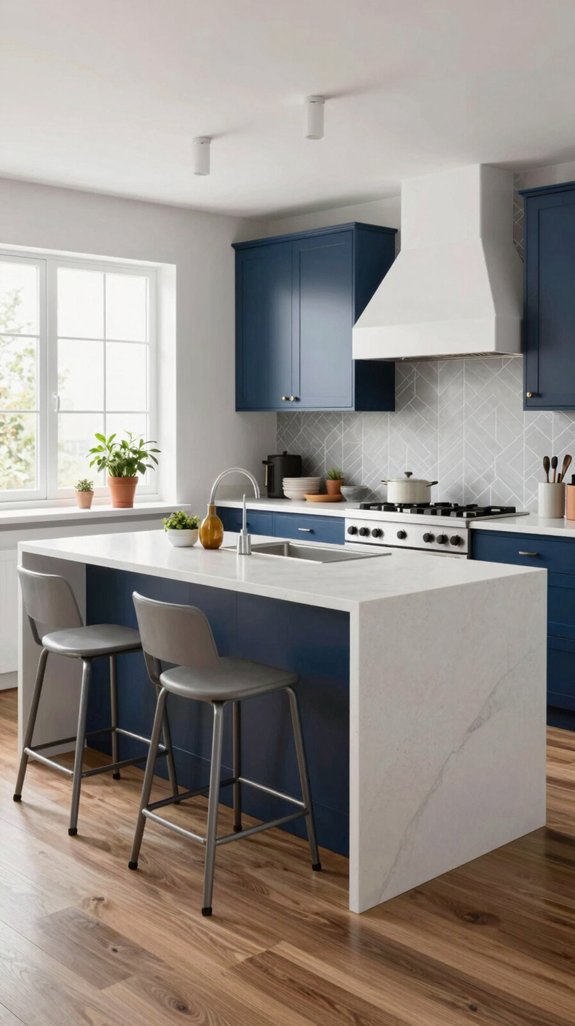 15 Kitchen Platform Ideas for a Sleek Finish 9 inviting and stylish kitchen colors