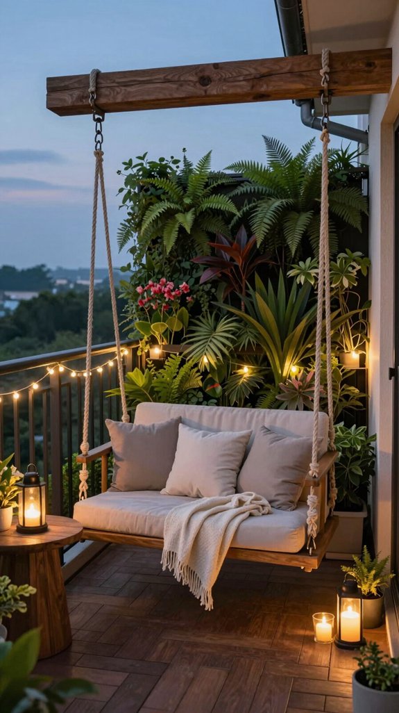 inviting balcony lighting ideas