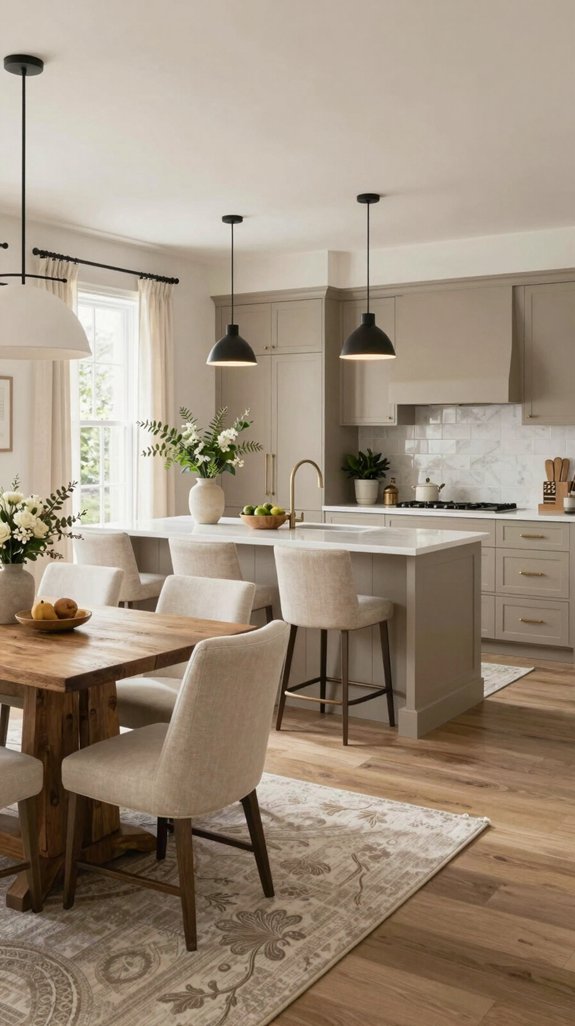 20 Kitchen and Dining Room Ideas for Open Concept Living - Home Stylistica