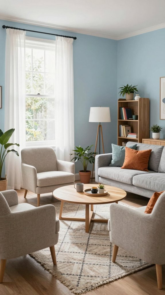 23 Small Living Room Interior Design Ideas 23 inviting open furniture layout