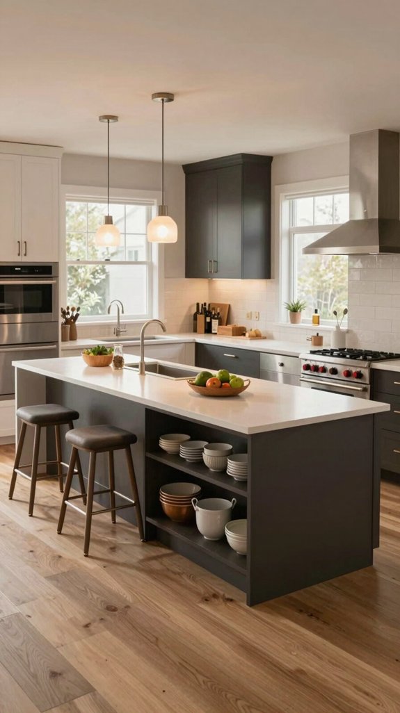 19 Island Kitchen Ideas for Smart Layouts - Home Stylistica