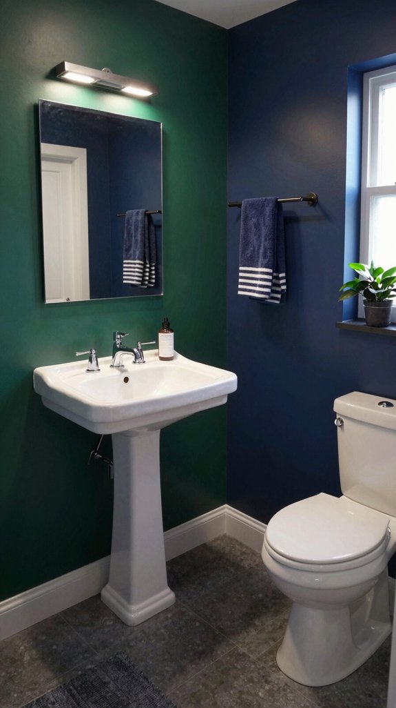 jewel tones enhance small spaces