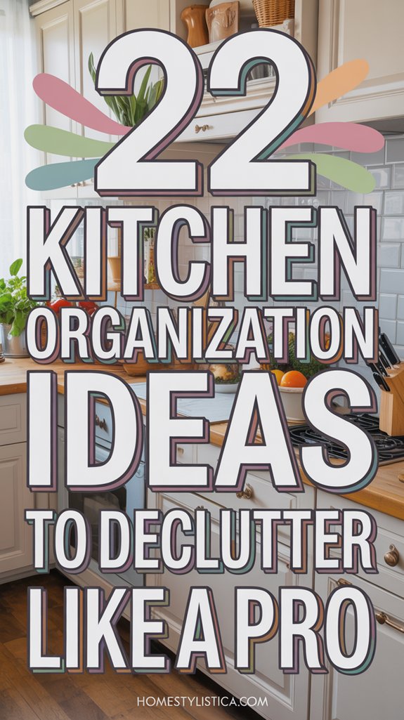 kitchen decluttering organization tips