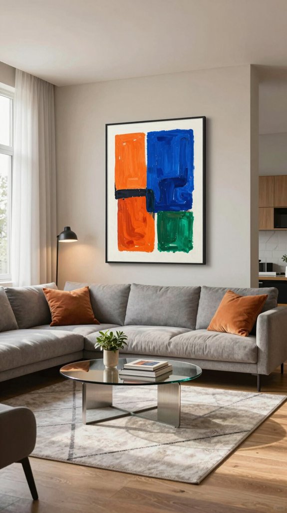 large art as focal points