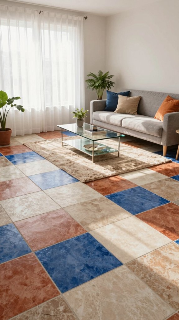 23 Small Living Room Interior Design Ideas 11 large format tile benefits