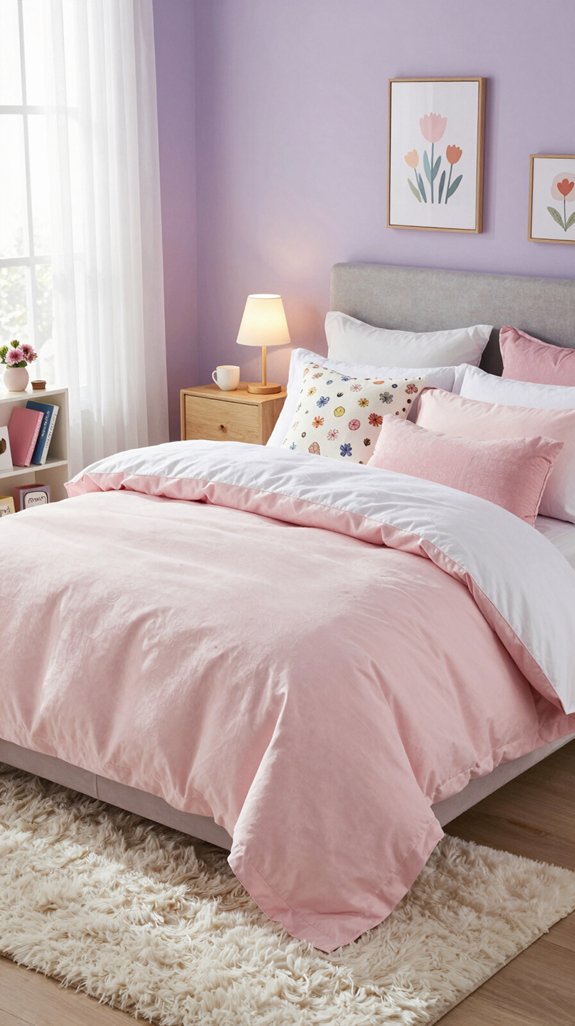layered bedding for comfort