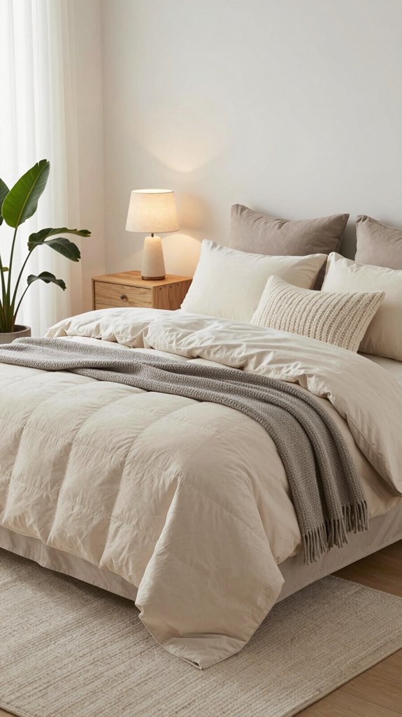 layered bedding texture styles